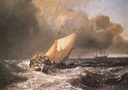 J.M.W. Turner Dutch Boats in a Gale oil painting picture wholesale